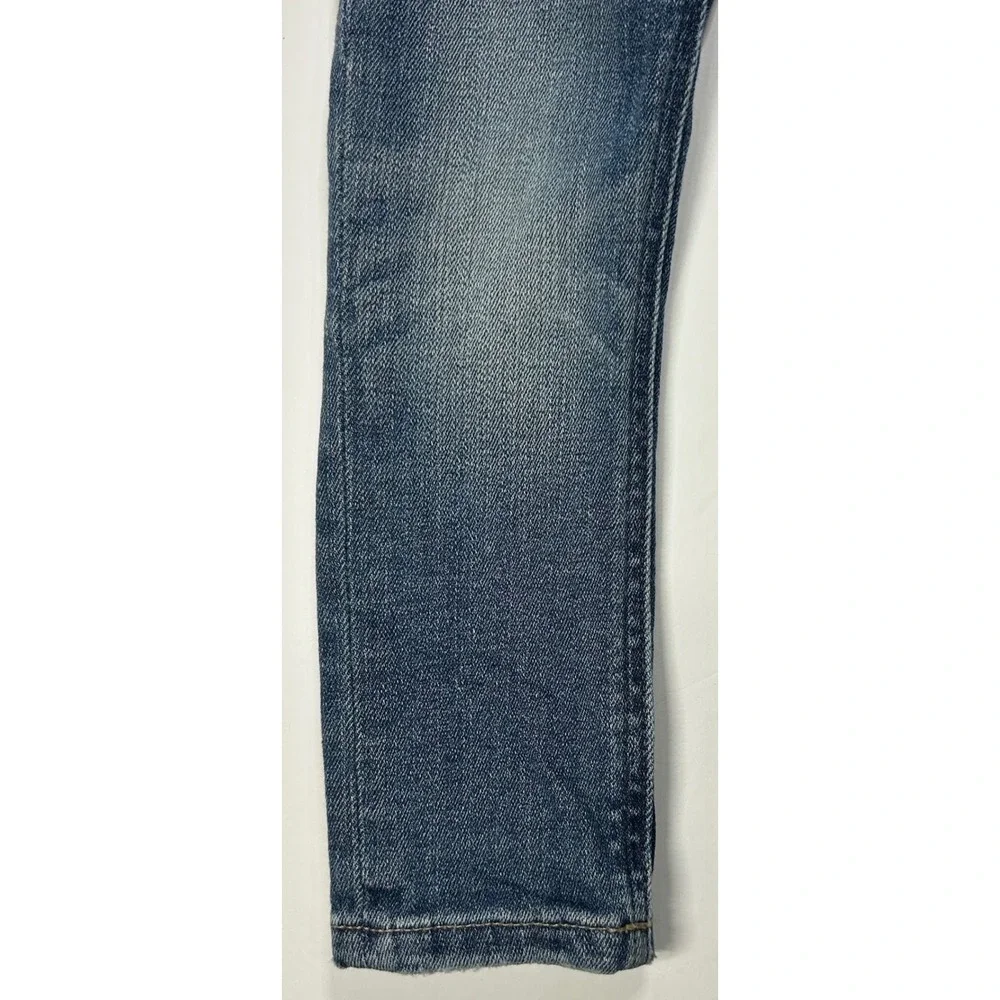 Ralph Lauren Bowery Skinny Jeans Kids 2/2T Denim Blue‎ Cotton Blend EUC Preppy